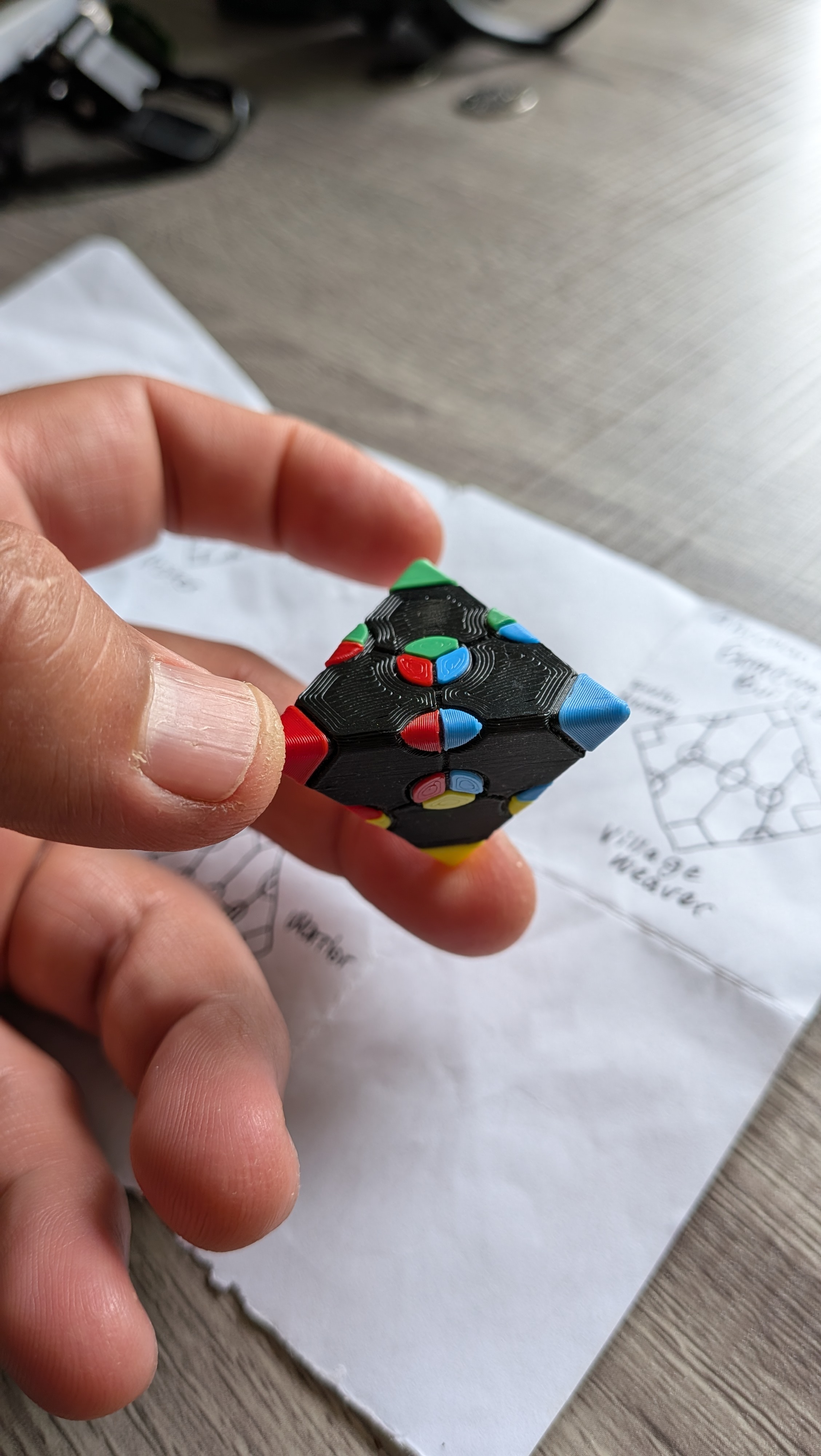 Alchemist Tetrahedron in bag